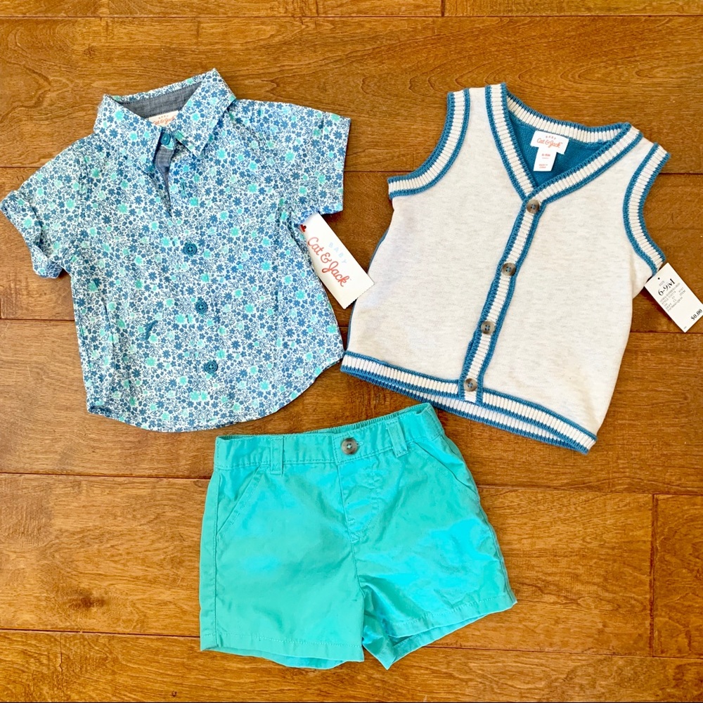 NWT Baby boy 3-piece outfit